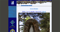 Desktop Screenshot of holycrosscubamo.org