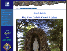 Tablet Screenshot of holycrosscubamo.org